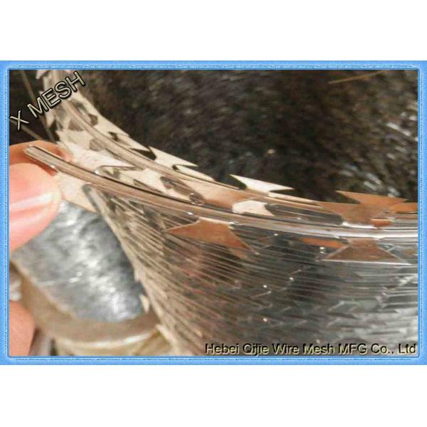 Quality Electric Galvanized Cross Type Galvanized Barbed Wire For Prison Fence wholesale