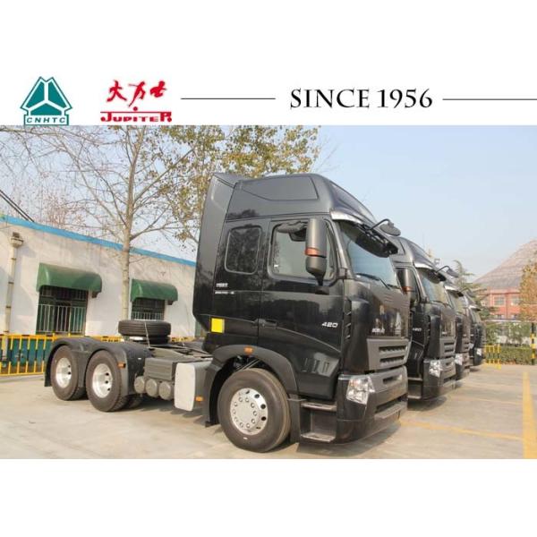 Quality A7 6X4 10 Wheeler HOWO Tractor Truck Perfect Suspension Systems Large Load Capacity wholesale