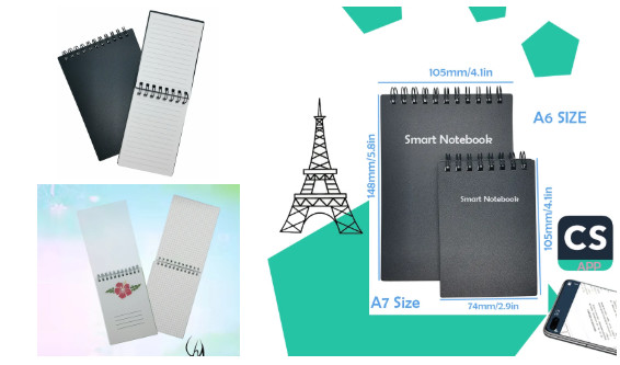 Quality Custom Logo Printed Stone Paper Notebook Biodegradable Stone Paper Notepad wholesale