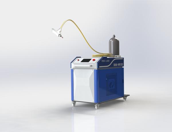 Quality High Flexibility Hand Held Fiber Laser Welding Robot IPG / Raycus Laser Source wholesale