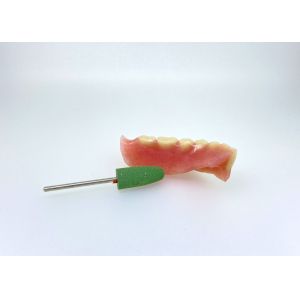 Fine Grit Mini Rubber Polishing Points Knife Edge / Needle / T-Shape / Whirlwind Shapes