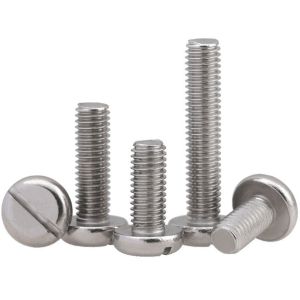 High Quality Stainless steel machine screw with cylindrical head with round head