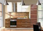 PRIMA Customized MDF Kitchen Cabinets Modern Style With Quartz Stone Countertop