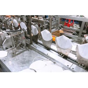 KN95 Face Mask Earloop Ultrasonic double spot Welding Machine