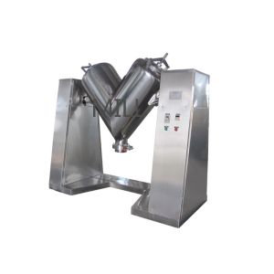 V Shape Ribbon Blender For Powder Mixing , Industrial Ribbon Blender 220-660v