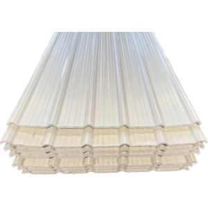 Heat Insulation Anti Corrosion PVC Plastic Roofing Sheet For Carport Factory