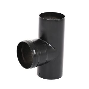High Precision Black Pellet Stove Pipe Custom Size Stable Performance