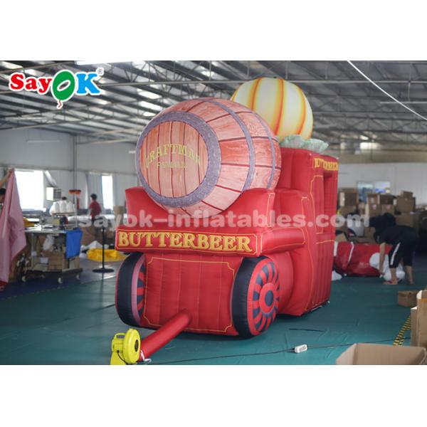 Quality High Air Tightness Inflatable Holiday Decorations Halloween Pumpkin Carriage wholesale