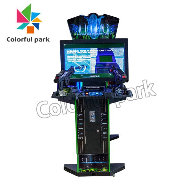 Quality 42" Aliens Extermination indoor shooting simulator coin operated arcade games manufacturers wholesale