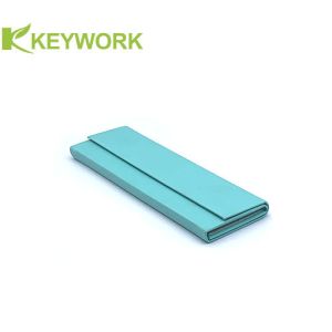 Mini Tri-Folding Optical Triangular Magnetic Metal Eyewear Case Resist