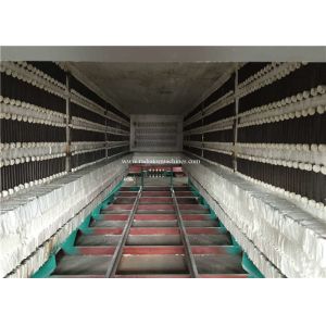 PLC Controlled Electric Resistance Bogie Hearth Furnace 6-8 M / Min Door