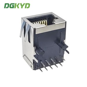 DGKYD111Q066HWA1D Gigabit Integrated Filter RJ45 Network Connector Lightless