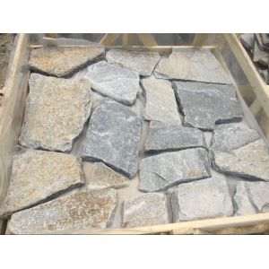 Little Tumbled Blue Quartzite Random Flagstone Irregular Flagstone Crazy Stone