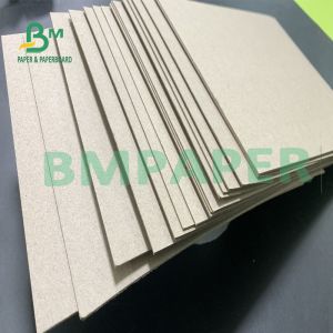 Eco Friendly Book Binding Board , High Hardness Strong Grey Chipboard Sheets