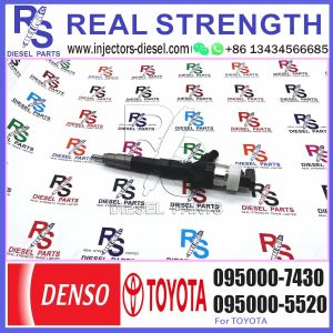 23670-39245 095000-7430 With injector nozzles diesel injectors And Diesel common