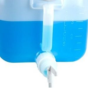 5 Gallon Plastic Dispenser Carboy with Spigot, HDPE, Natural Gallon Dispenser