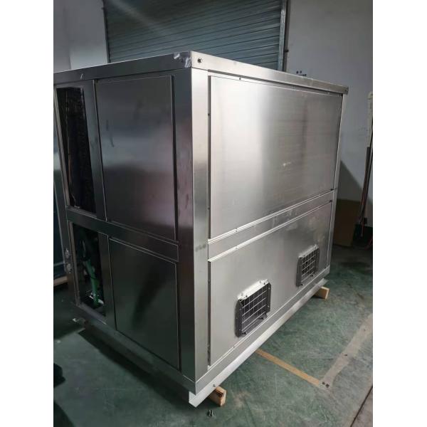 Heat pump dryer 50kW; 45L per hour dehuminification flow.