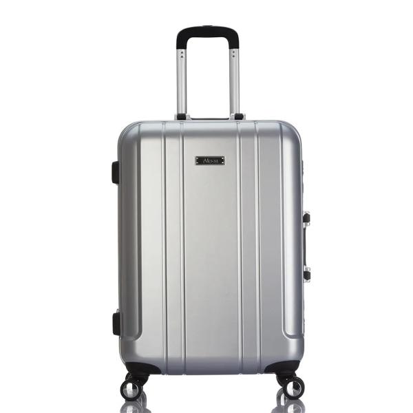 Travel in Style with PC Aluminum Frame Luggage Featuring Sturdy and Lightweight