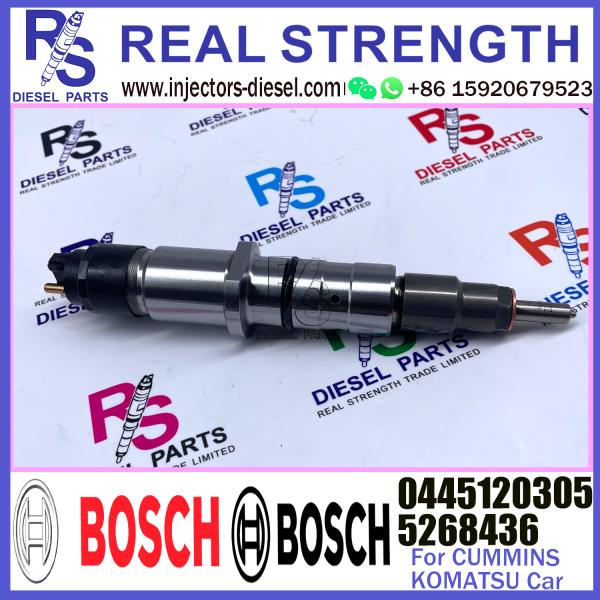 Quality PC360-10 PC350-10 SAA6D114E-5 Engine Injector 6746-11-3100 5268436 0445120305 For CUMMINS KOMATSU wholesale
