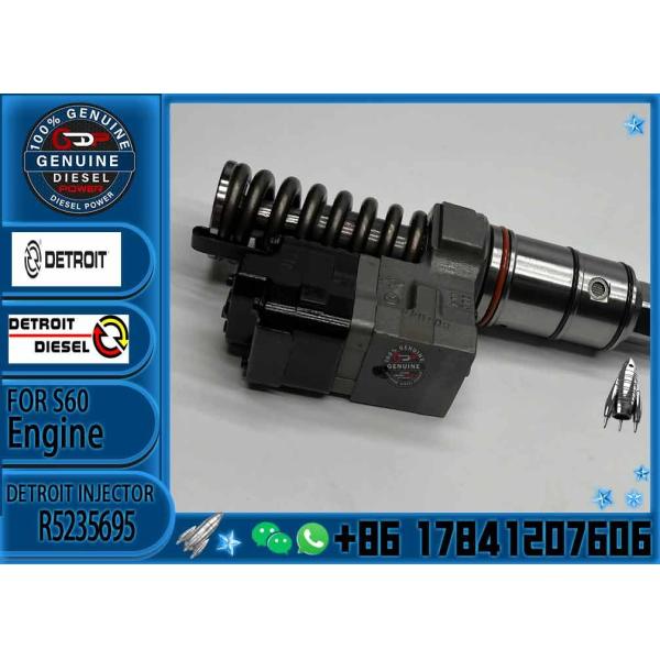 D-Etroit 12.7L SERIES 60 N2 Common Rail Diesel Fuel Injector 5237045 5237821 5237820 R5236952 R5236347 R5235915 R5235695
