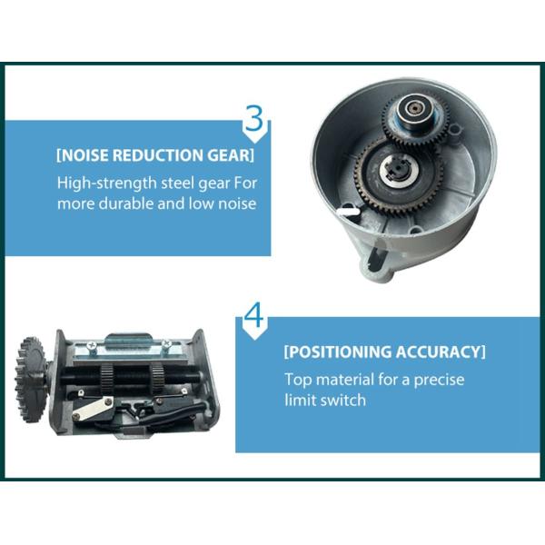 AC2000kg Automatic Roller Shutter Motors 380V For Garage / Warehouses