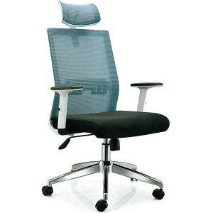 High End Ergonomic Mesh Office Desk Chair With Adjustable Arms Long Using Life