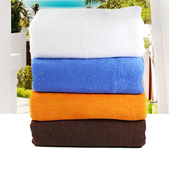 Quality Hot sale 21S cotton plain terry bath towel 80*180cm, 600g for wholesale with 4 colors available wholesale