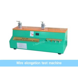 AC220V Wire Elongation Tester , Constant Speed Motor Elongation Test Machine