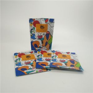 Stand Up Resealable Mylar Bags Recyclable Food Packaging Material With Zipper