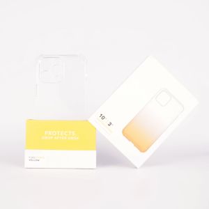 custom eco-friendly package boxes lid and base packaging box for cell phone case