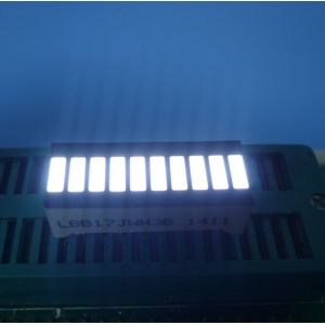 Ultra Blue Brightest 10 LED Light Bar For Instrument Panel Indicator
