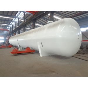 U Stamp Bulk Gas LPG Tank , Horizontal ASME LPG Tank 100mt 200cbm