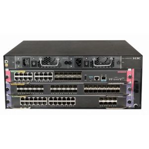 H3C LS-7503X-M-G Switch : Modular 10G/100G Uplinks , IRF2 Virtualization & Enterprise-Grade Security