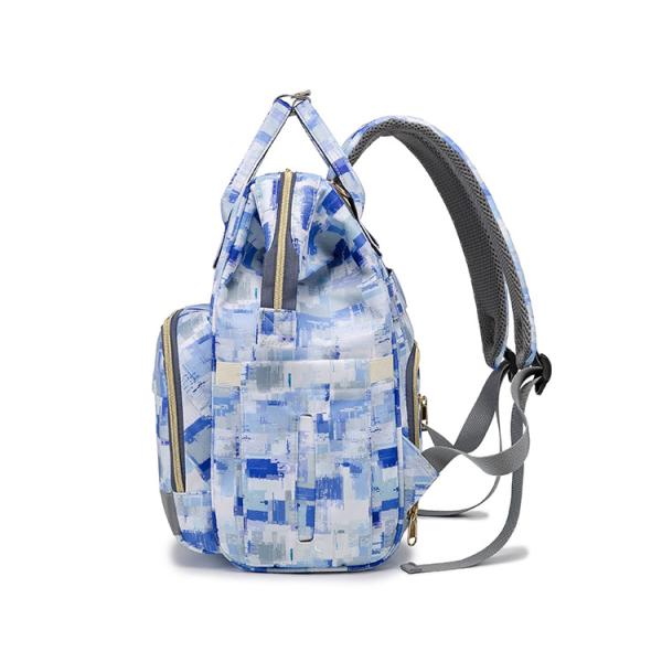 Factory Hot Sell Mommy Outdoor Travel Baby Diaper Bags Large Capacity with Kids Stroller Strap Backpack for Mom Mochila