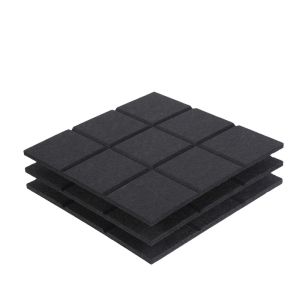 48 Basic Colors Polyester Acoustic Panel For Office And Hotel