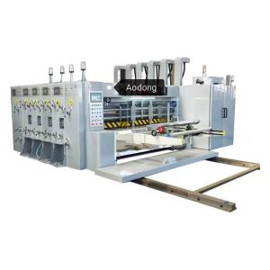 Paperboard Flexo Printing Slotting Die Cutting Machine Long Lifespan