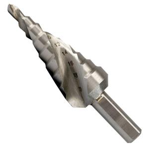 China Inch Size HSS Spiral Grooved Step Drills on sale