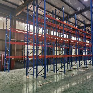 Cheap Large Capacity Warehouse Shelving Racks Steel Q235 Customized Height And Width for sale