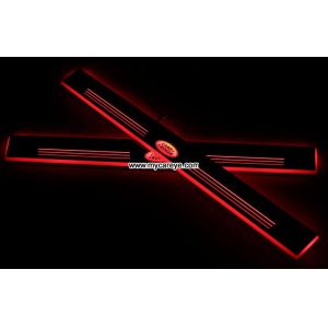 Range Rover Evoque LED lights side step car pedal scuff door sill led light