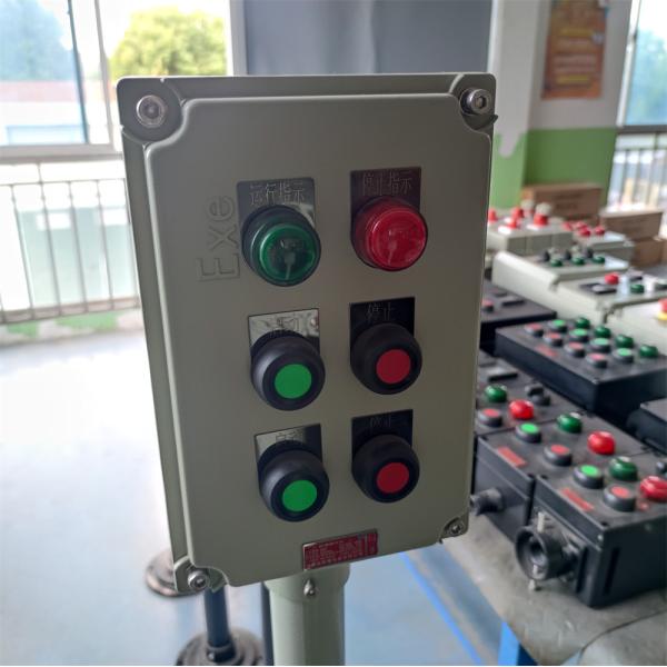 Petrochemical Control Box Panel With ATEX CNEX Rated IP66 WF2 Protection AC110