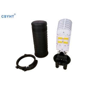 China fiber optic joints 144 FO dome closure with one oval and 6 round ports on sale