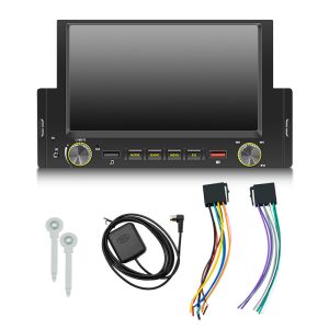 Android 1 DIN GPS Car Mount Tablet 6.2 Inch WiFi Internet Access Carplay