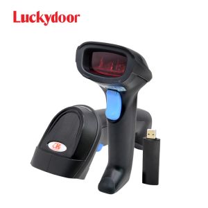 K-211R Warehouse 2.4ghz Wireless Portable 1D Blue-tooth Laser Barcode Scanner