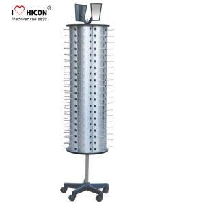 Flooring Spinner Retail Merchandising Display Stands / Eyeglass Display Rack