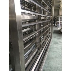 Vertical 220V Multi Step Baking Pan Bread Cooling Tower