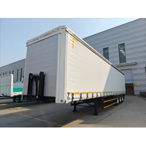 Versatile CIMC Tarped Semi-Trailer Frames New Design Durable Customizable For