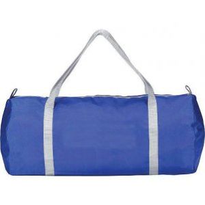 Duffel Rollup Hanging Garment Travel Bag with Gray Straps