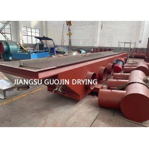ZLG-1.5x9M Horizontal Continuous Vibrating Fluidized Bed Dryer For Salt