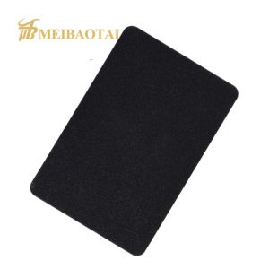China Sandblasted Colorful Decorative Stainless Steel Sheet 0.75mm Thickness Anti Fingerprint on sale