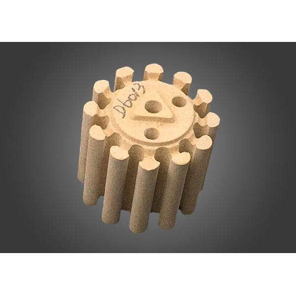 Micro Piezo Electrical Steatite Ceramic Part High Performance Ceramic Bushing
